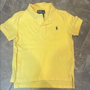 Polo by Ralph Lauren Kids Yellow Polo Shirt, size 4t